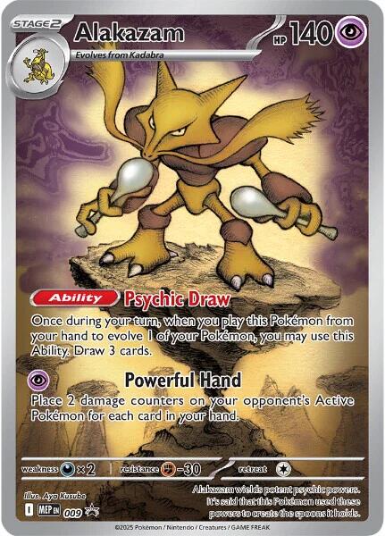 Alakazam (009) [Mega Evolutions Promo] | Exor Games Dartmouth