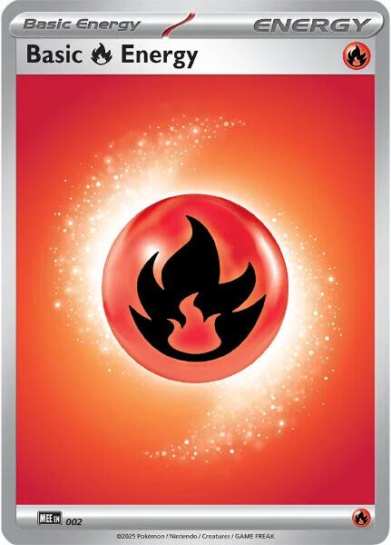 Basic Fire Energy - 002 [Mega Evolution Energies] | Exor Games Dartmouth