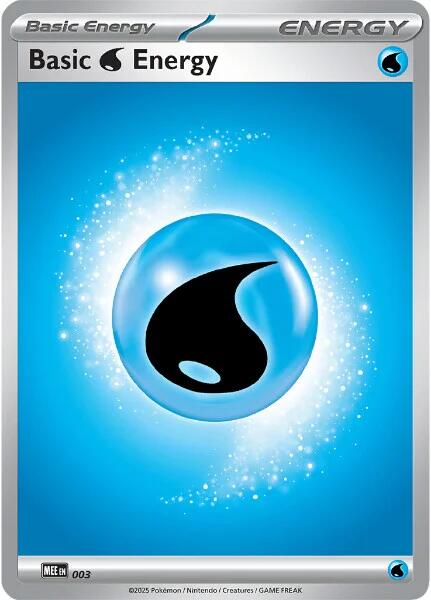 Basic Water Energy - 003 [Mega Evolution Energies] | Exor Games Dartmouth