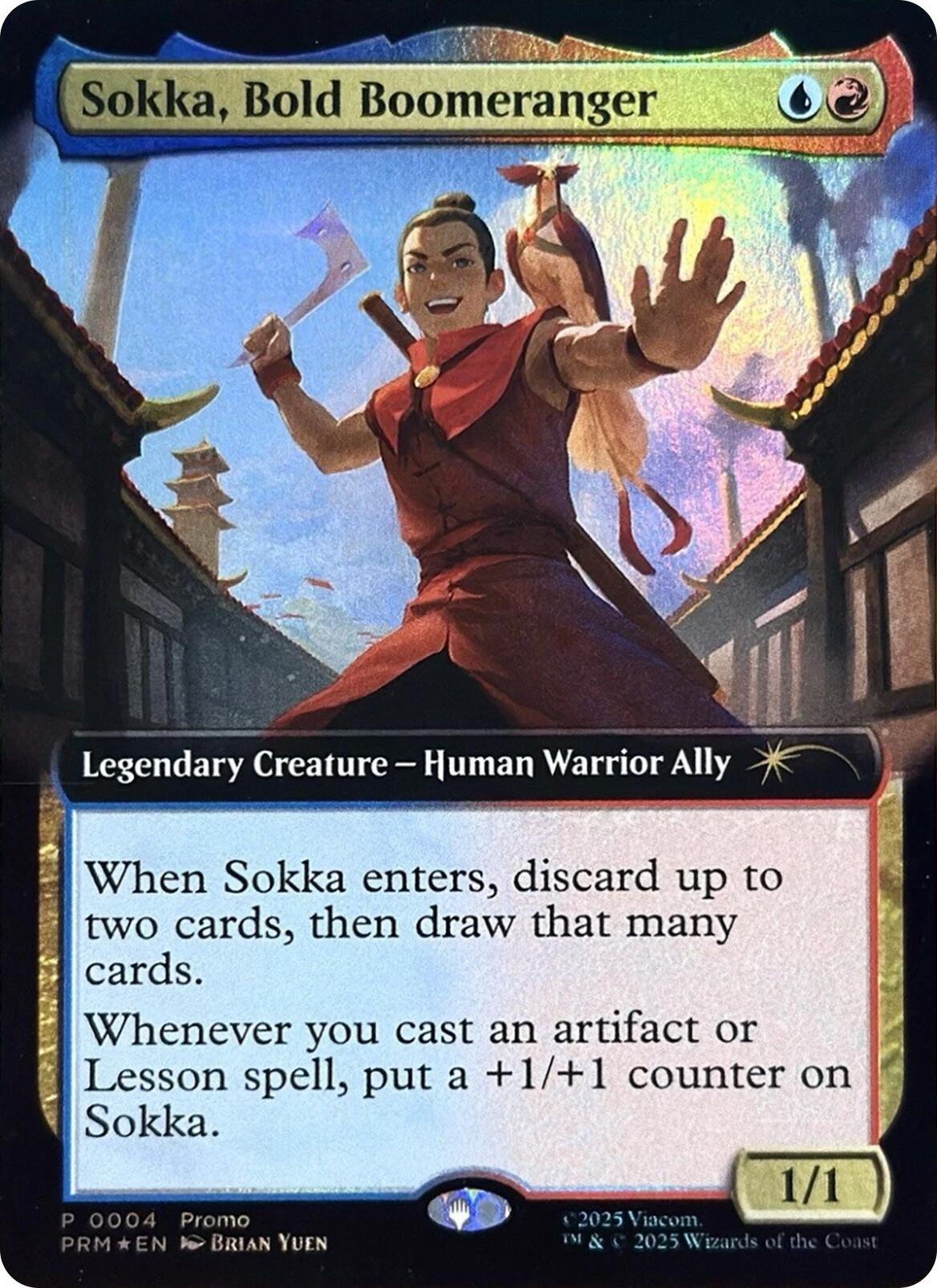 Sokka, Bold Boomeranger (Extended Art) [Media Promos] | Exor Games Dartmouth