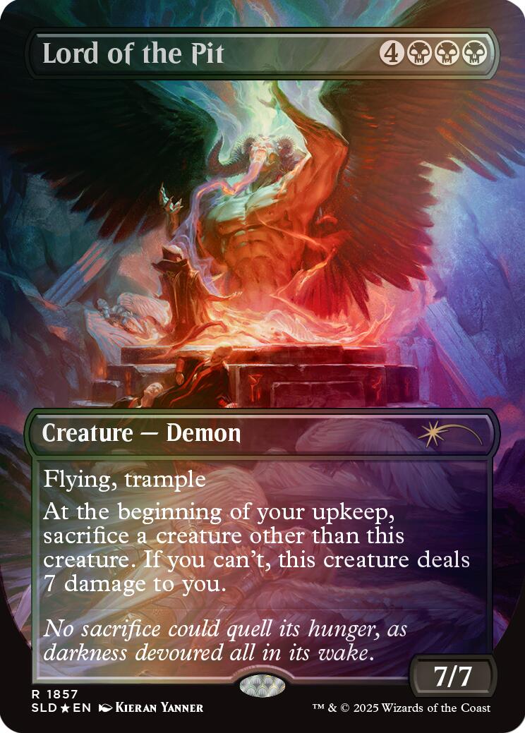 Lord of the Pit (Rainbow Foil) [Secret Lair Drop Series] | Exor Games Dartmouth