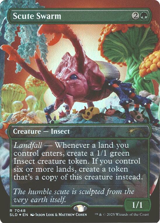 Scute Swarm (Rainbow Foil) [Secret Lair Drop Series] | Exor Games Dartmouth