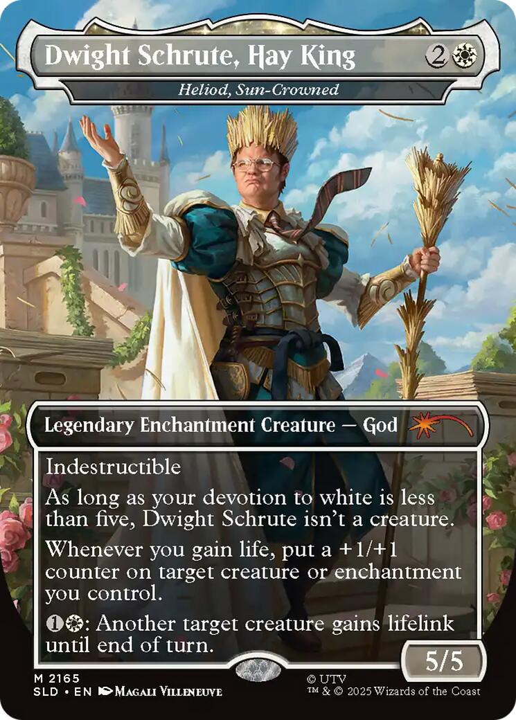 Dwight Schrute, Hay King - Heliod, Sun-Crowned [Secret Lair Drop Series] | Exor Games Dartmouth