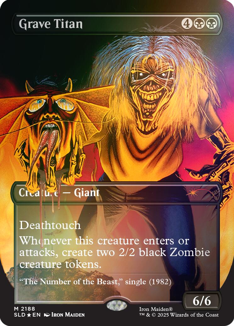 Grave Titan (2188) (Rainbow Foil) [Secret Lair Drop Series] | Exor Games Dartmouth