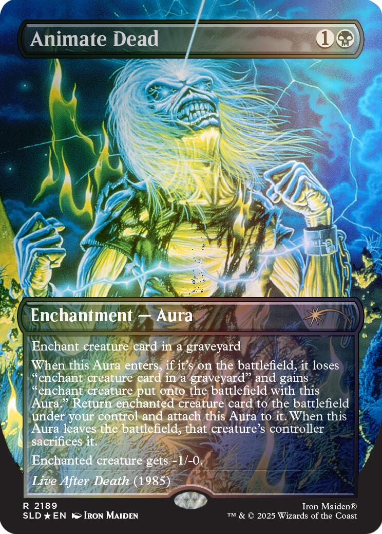 Animate Dead (Rainbow Foil) [Secret Lair Drop Series] | Exor Games Dartmouth