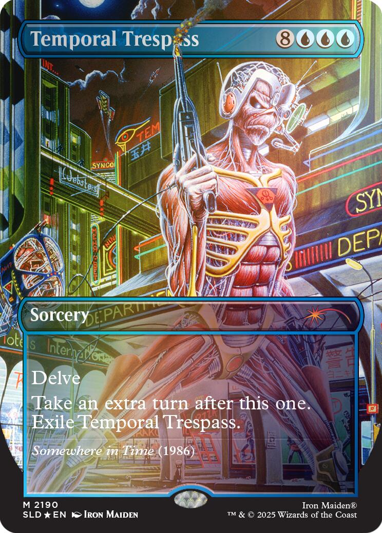 Temporal Trespass (Rainbow Foil) [Secret Lair Drop Series] | Exor Games Dartmouth