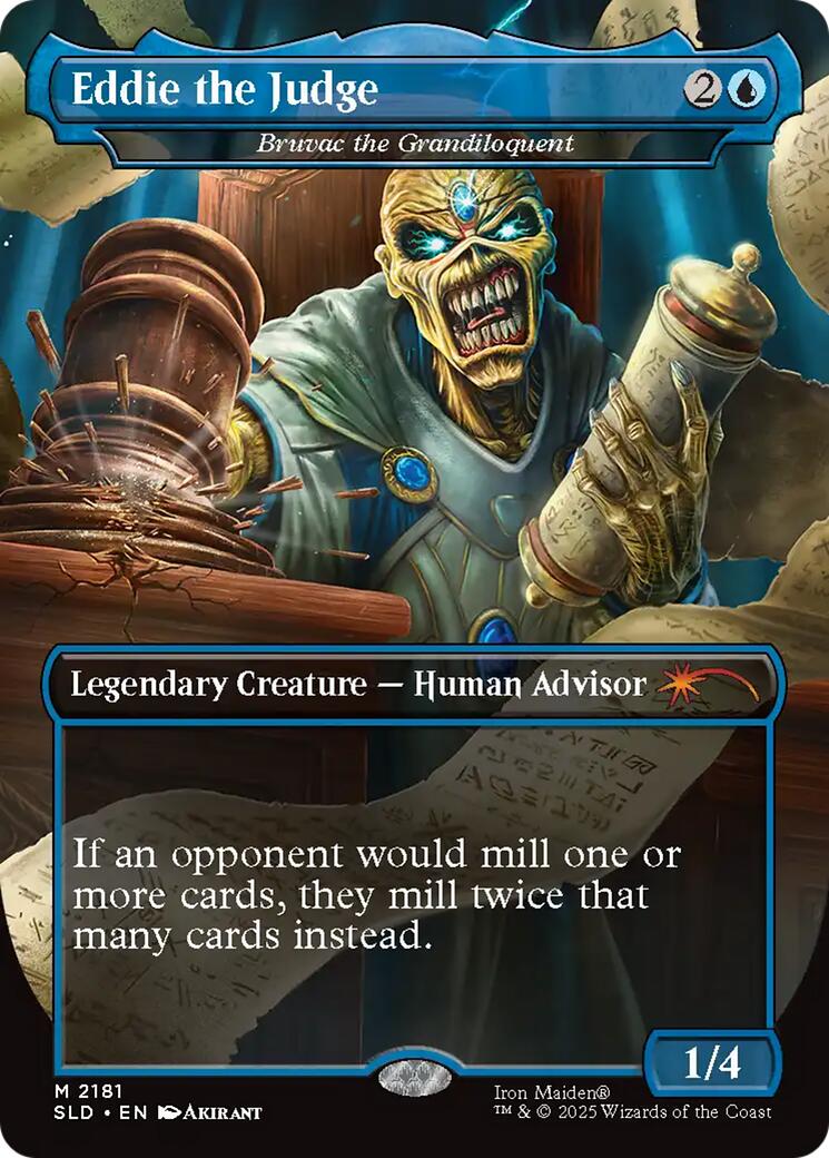 Eddie the Judge - Bruvac the Grandiloquent [Secret Lair Drop Series] | Exor Games Dartmouth