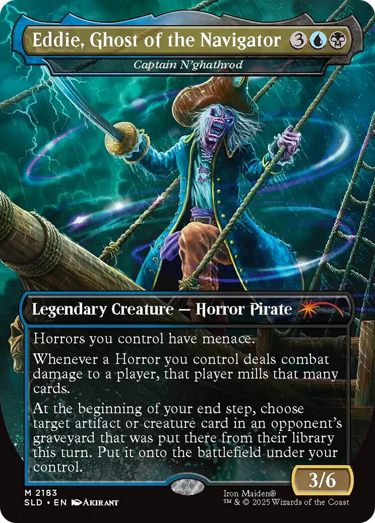 Eddie, Ghost of the Navigator - Captain N'ghathrod [Secret Lair Drop Series] | Exor Games Dartmouth