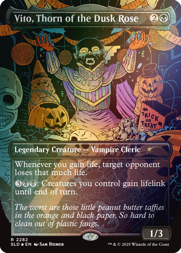 Vito, Thorn of the Dusk Rose (Rainbow Foil) [Secret Lair Drop Series] | Exor Games Dartmouth