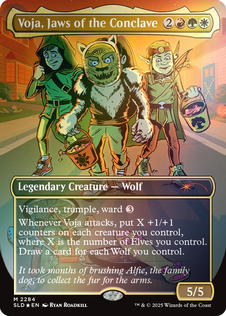 Voja, Jaws of the Conclave (Rainbow Foil) [Secret Lair Drop Series] | Exor Games Dartmouth