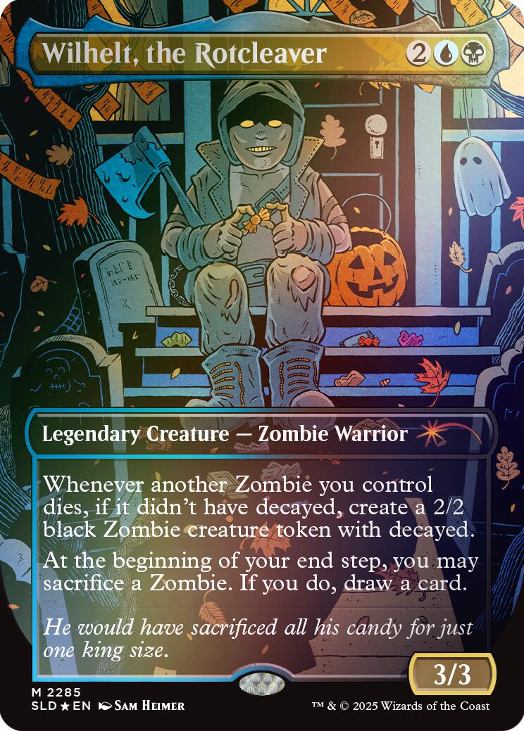Wilhelt, the Rotcleaver (Rainbow Foil) [Secret Lair Drop Series] | Exor Games Dartmouth