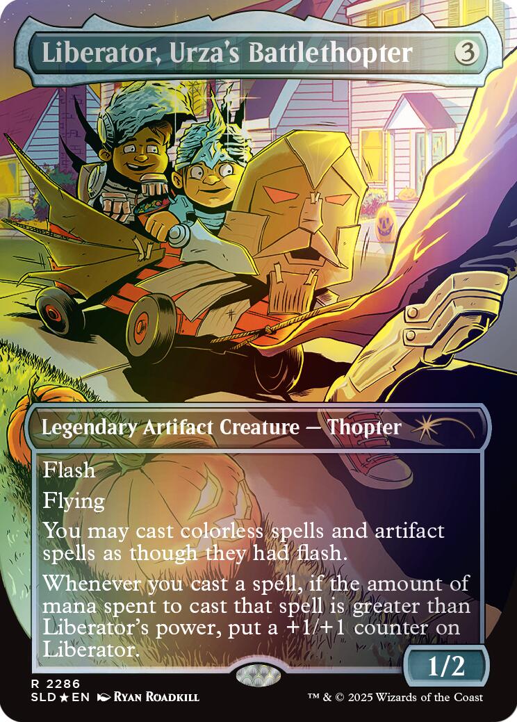 Liberator, Urza's Battlethopter (Rainbow Foil) [Secret Lair Drop Series] | Exor Games Dartmouth