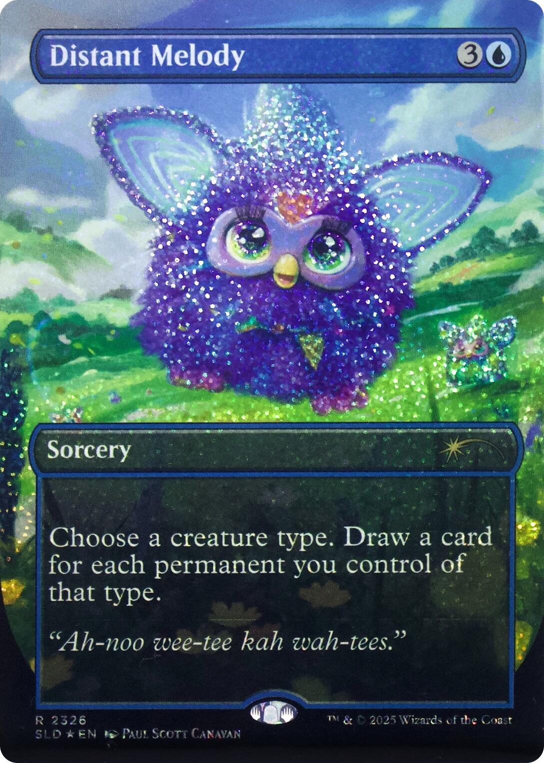 Distant Melody (2311) (Confetti Foil) [Secret Lair Drop Series] | Exor Games Dartmouth