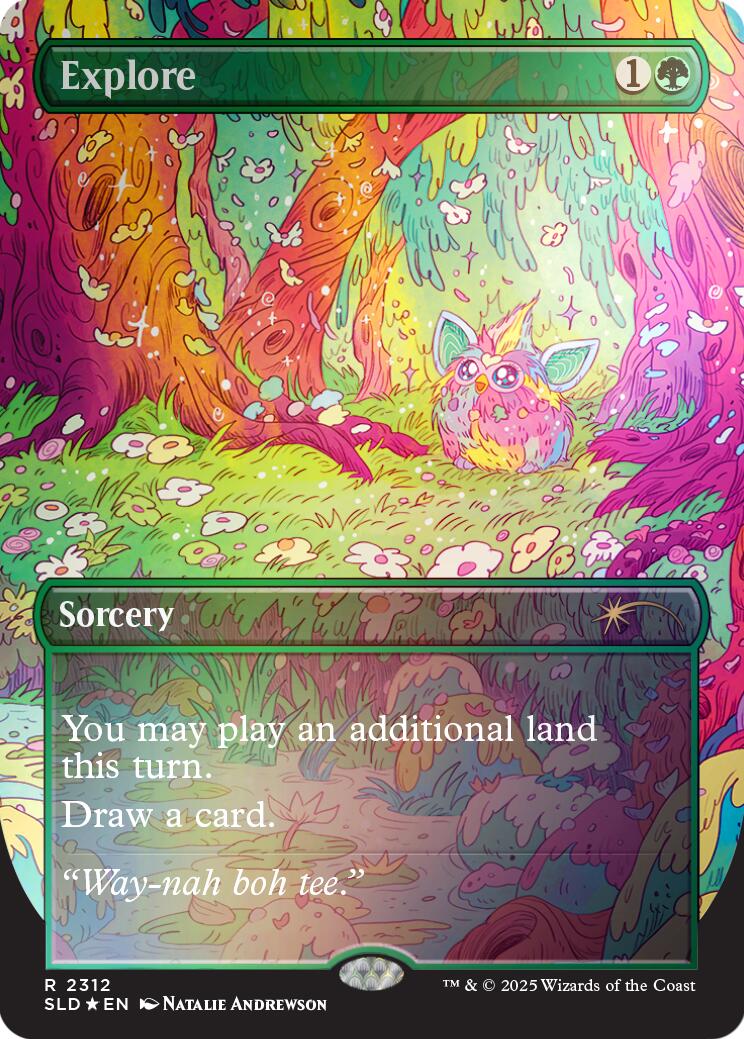 Explore (2312) (Rainbow Foil) [Secret Lair Drop Series] | Exor Games Dartmouth