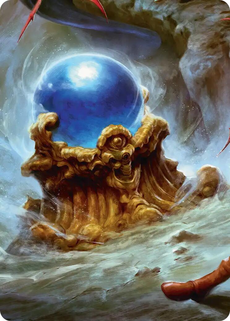 Chaos Shrine's Black Crystal Scene Art Card [FINAL FANTASY Art Series] | Exor Games Dartmouth