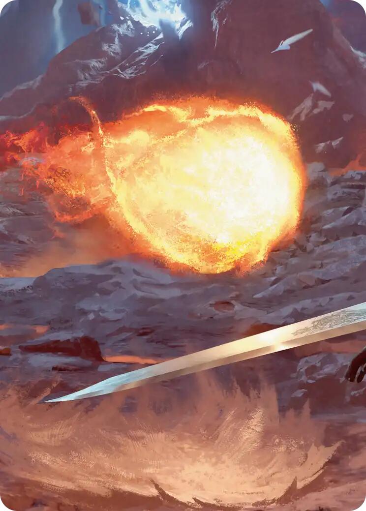 Duelist's Flame Scene Art Card [FINAL FANTASY Art Series] | Exor Games Dartmouth