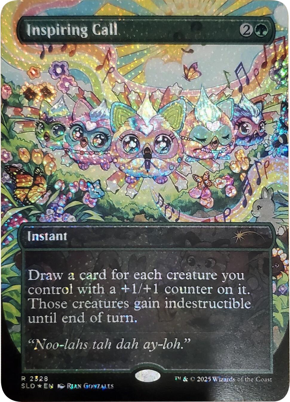 Inspiring Call (Confetti Foil) [Secret Lair Drop Series] | Exor Games Dartmouth