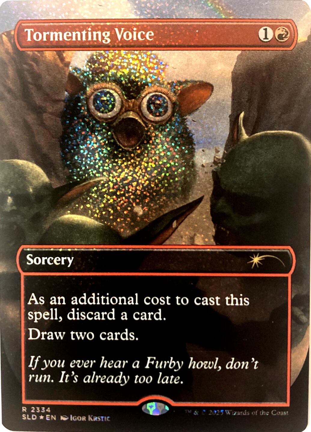 Tormenting Voice (Confetti Foil) [Secret Lair Drop Series] | Exor Games Dartmouth