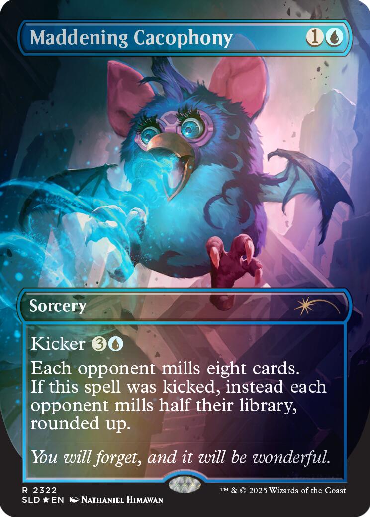 Maddening Cacophony (Rainbow Foil) [Secret Lair Drop Series] | Exor Games Dartmouth