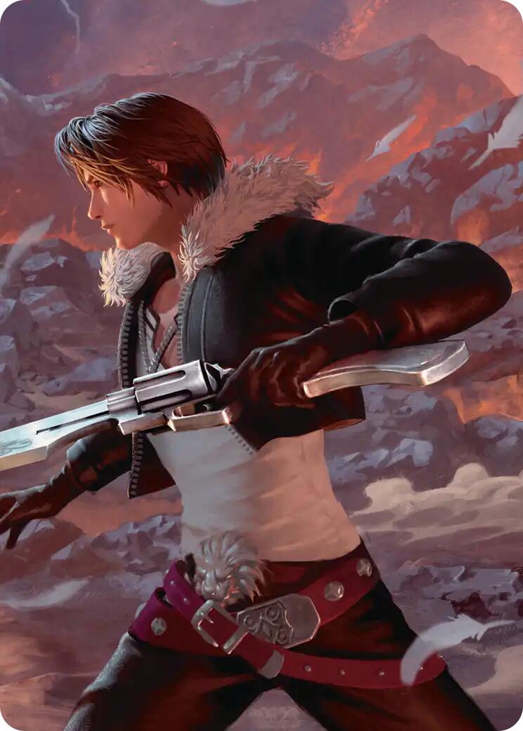 Squall, Gunblade Duelist Scene Art Card [FINAL FANTASY Art Series] | Exor Games Dartmouth