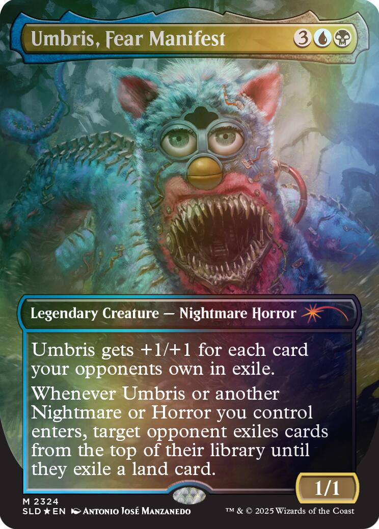 Umbris, Fear Manifest (Rainbow Foil) [Secret Lair Drop Series] | Exor Games Dartmouth