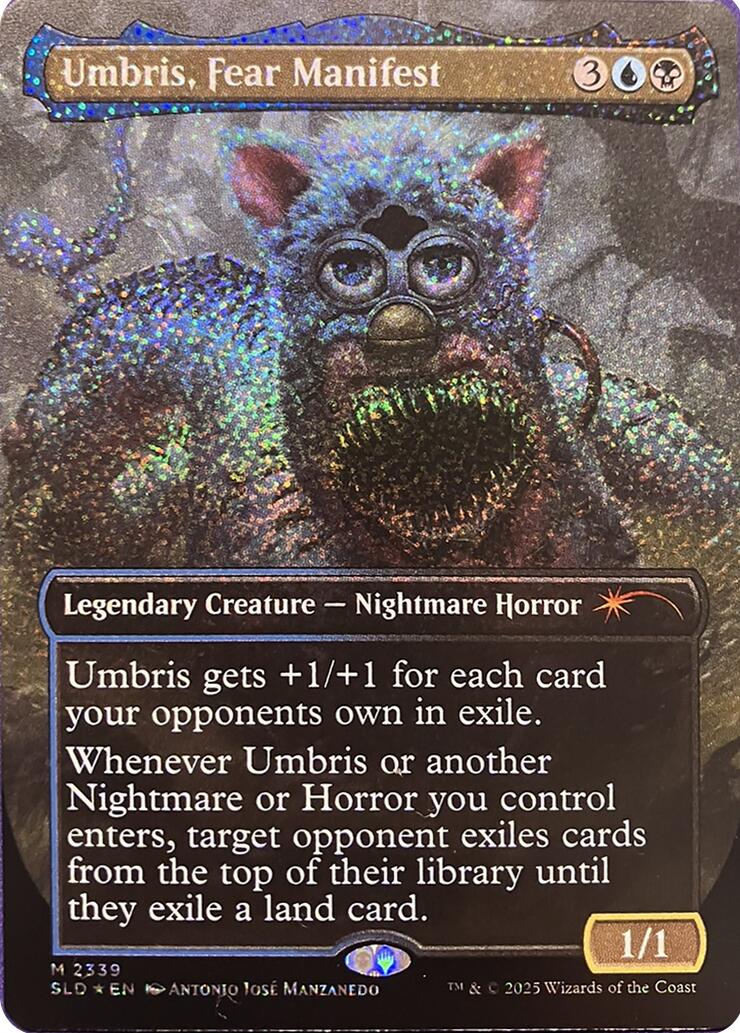Umbris, Fear Manifest (Confetti Foil) [Secret Lair Drop Series] | Exor Games Dartmouth