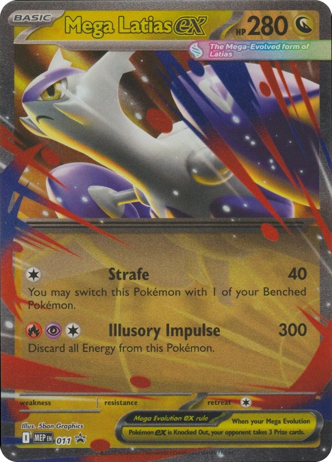 Mega Latias ex (011) [Mega Evolutions Promo] | Exor Games Dartmouth
