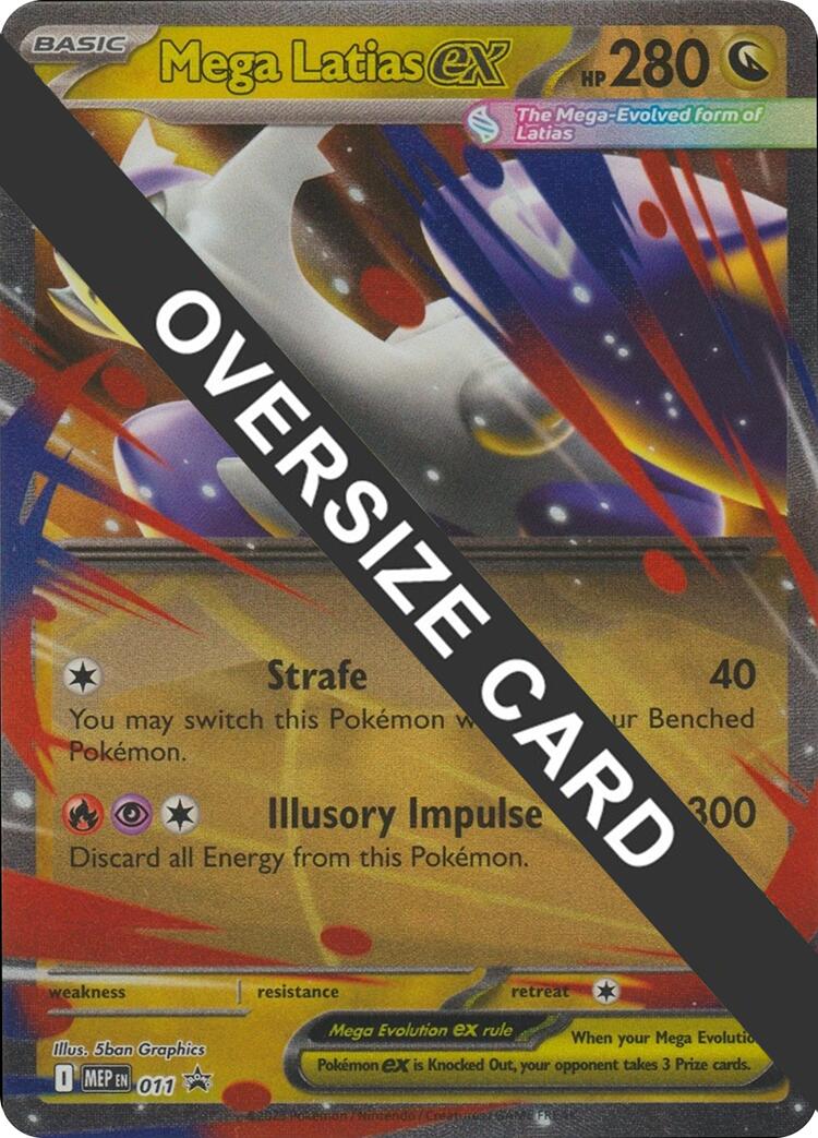 Mega Latias ex (011) (Jumbo Card) [Mega Evolutions Promo] | Exor Games Dartmouth