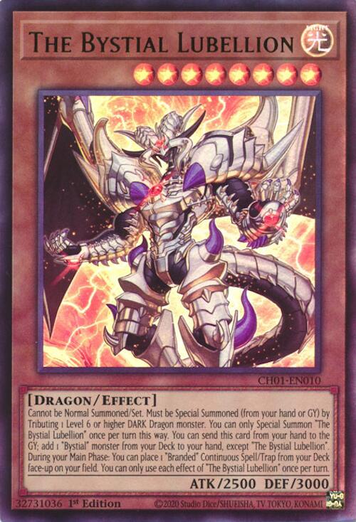 The Bystial Lubellion [CH01-EN010] Ultra Rare | Exor Games Dartmouth