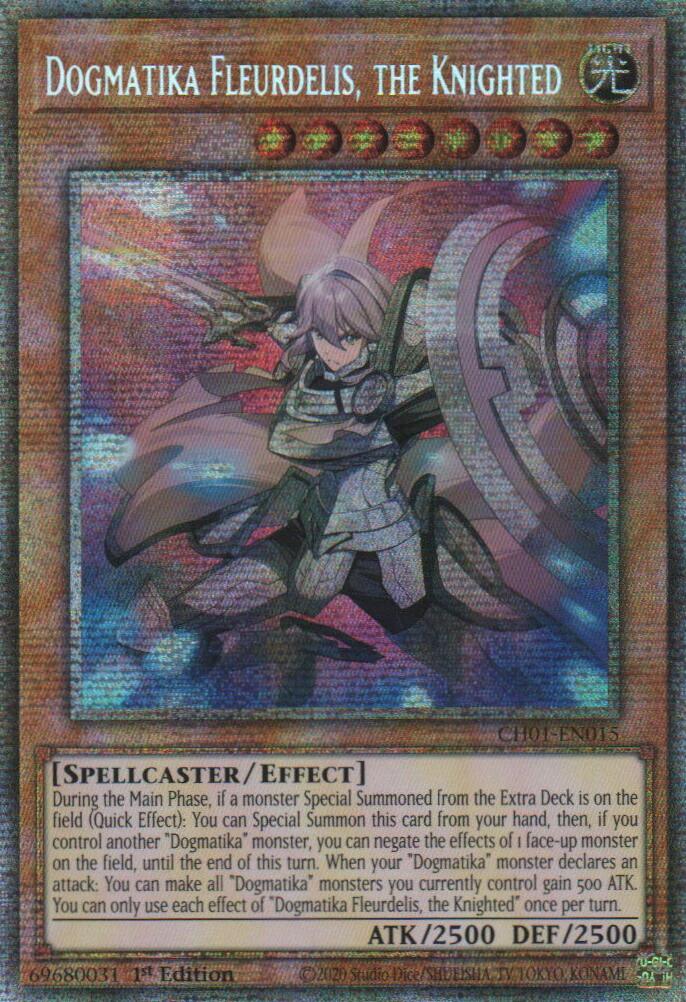 Dogmatika Fleurdelis, the Knighted (Starlight Rare) [CH01-EN015] Starlight Rare | Exor Games Dartmouth