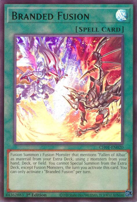 Branded Fusion [CH01-EN020] Ultra Rare | Exor Games Dartmouth