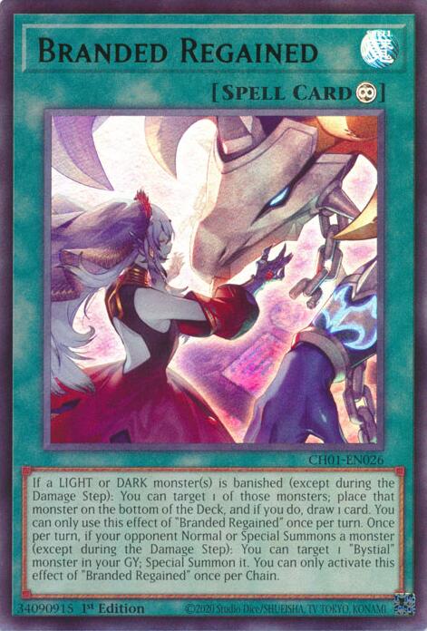 Branded Regained [CH01-EN026] Ultra Rare | Exor Games Dartmouth