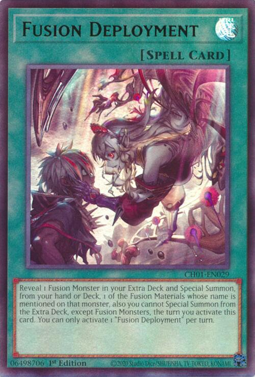 Fusion Deployment [CH01-EN029] Ultra Rare | Exor Games Dartmouth