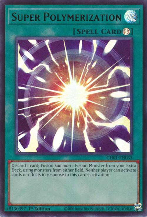Super Polymerization [CH01-EN033] Ultra Rare | Exor Games Dartmouth