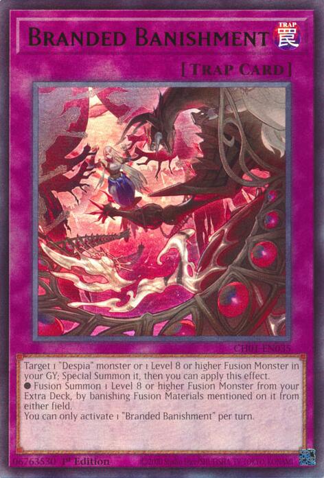 Branded Banishment [CH01-EN035] Ultra Rare | Exor Games Dartmouth