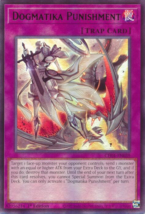 Dogmatika Punishment [CH01-EN039] Ultra Rare | Exor Games Dartmouth