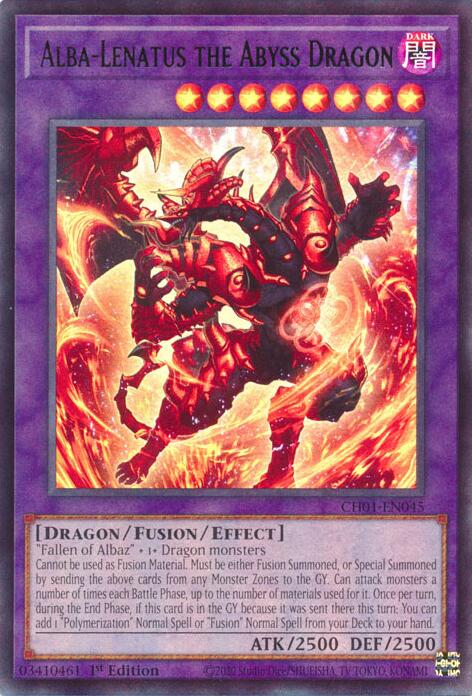 Alba-Lenatus the Abyss Dragon [CH01-EN045] Ultra Rare | Exor Games Dartmouth