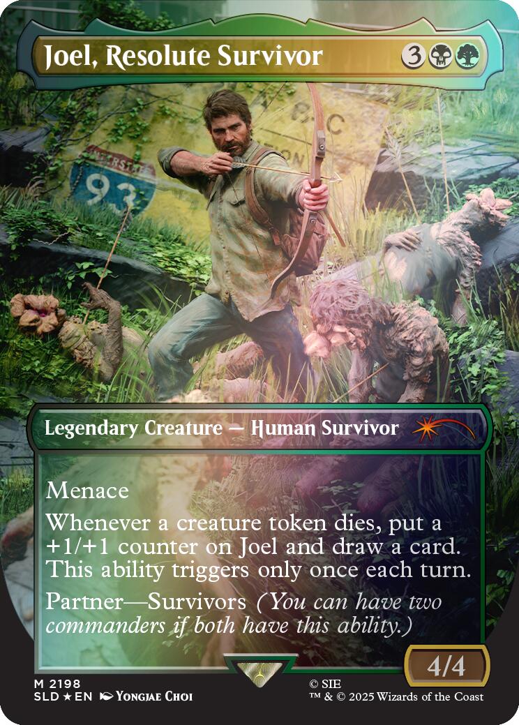 Joel, Resolute Survivor (Rainbow Foil) [Secret Lair Drop Series] | Exor Games Dartmouth