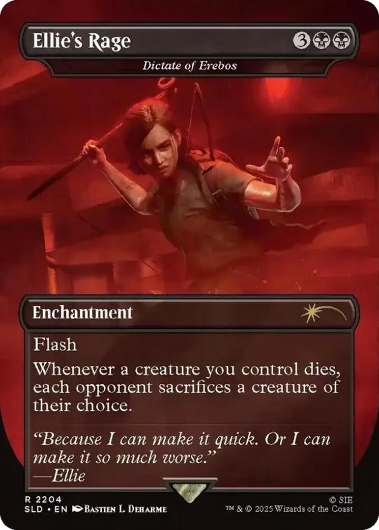 Ellie's Rage - Dictate of Erebos [Secret Lair Drop Series] | Exor Games Dartmouth