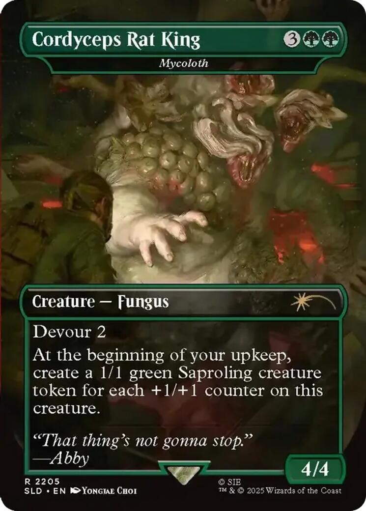 Cordyceps Rat King - Mycoloth [Secret Lair Drop Series] | Exor Games Dartmouth