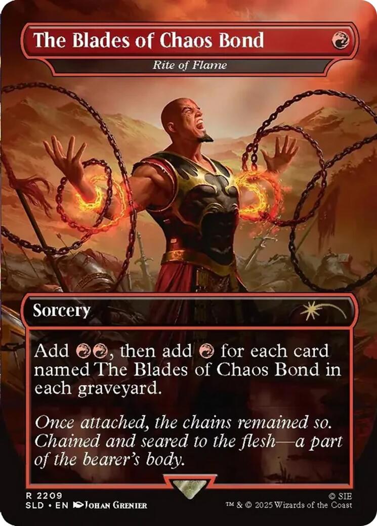 The Blades of Chaos Bond - Rite of Flame [Secret Lair Drop Series] | Exor Games Dartmouth