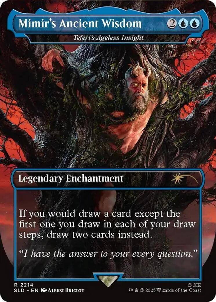 Mimir's Ancient Wisdom - Teferi's Ageless Insight [Secret Lair Drop Series] | Exor Games Dartmouth