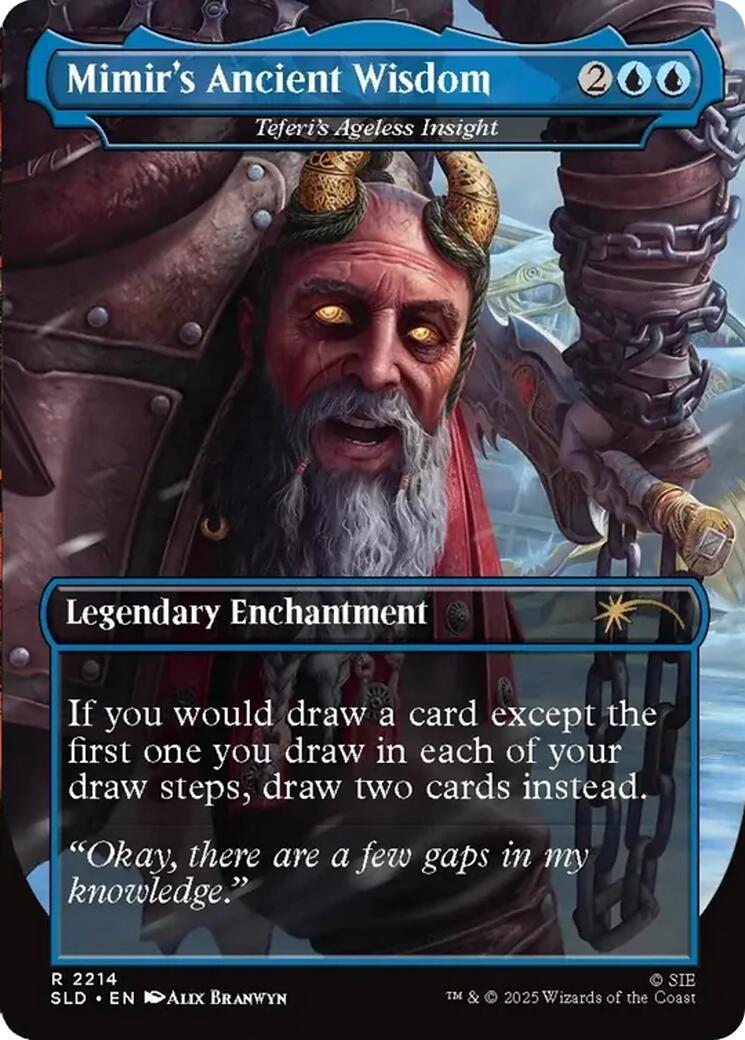 Mimir's Ancient Wisdom - Teferi's Ageless Insight [Secret Lair Drop Series] | Exor Games Dartmouth