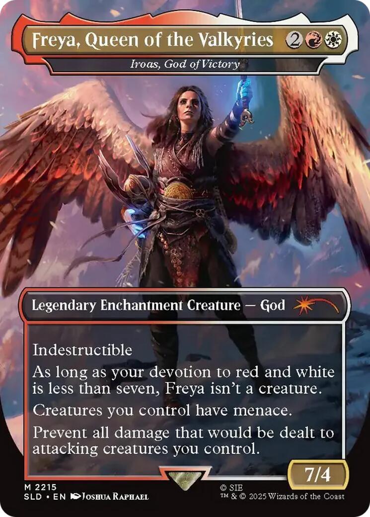 Freya, Queen of the Valkyries - Iroas, God of Victory [Secret Lair Drop Series] | Exor Games Dartmouth