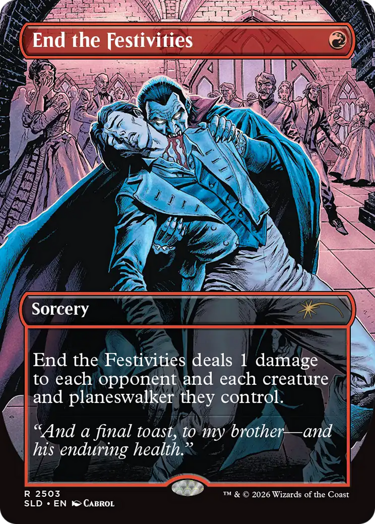 End the Festivities [Secret Lair Drop Series] | Exor Games Dartmouth