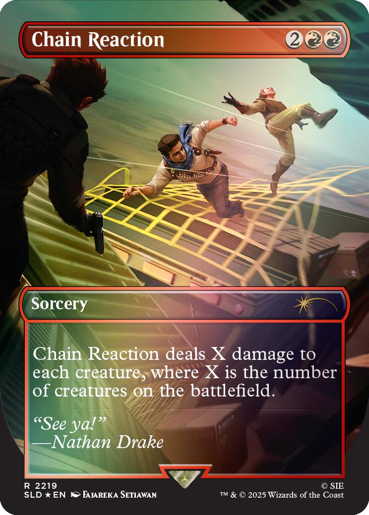 Chain Reaction (Rainbow Foil) [Secret Lair Drop Series] | Exor Games Dartmouth