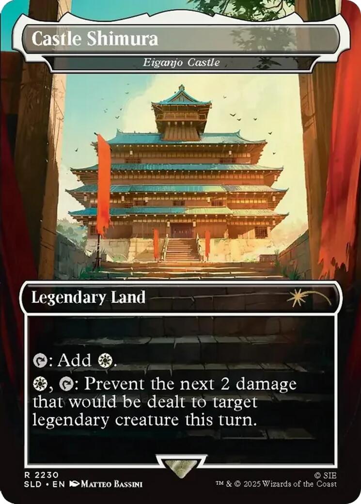 Castle Shimura - Eiganjo Castle [Secret Lair Drop Series] | Exor Games Dartmouth
