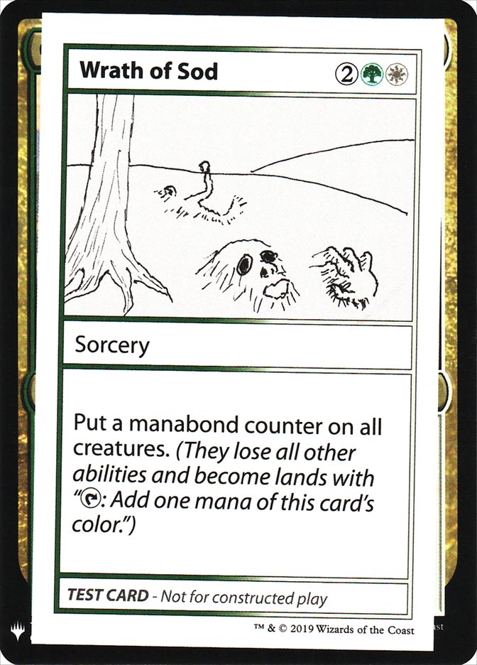 Wrath of Sod [Mystery Booster Playtest Cards] | Exor Games Dartmouth