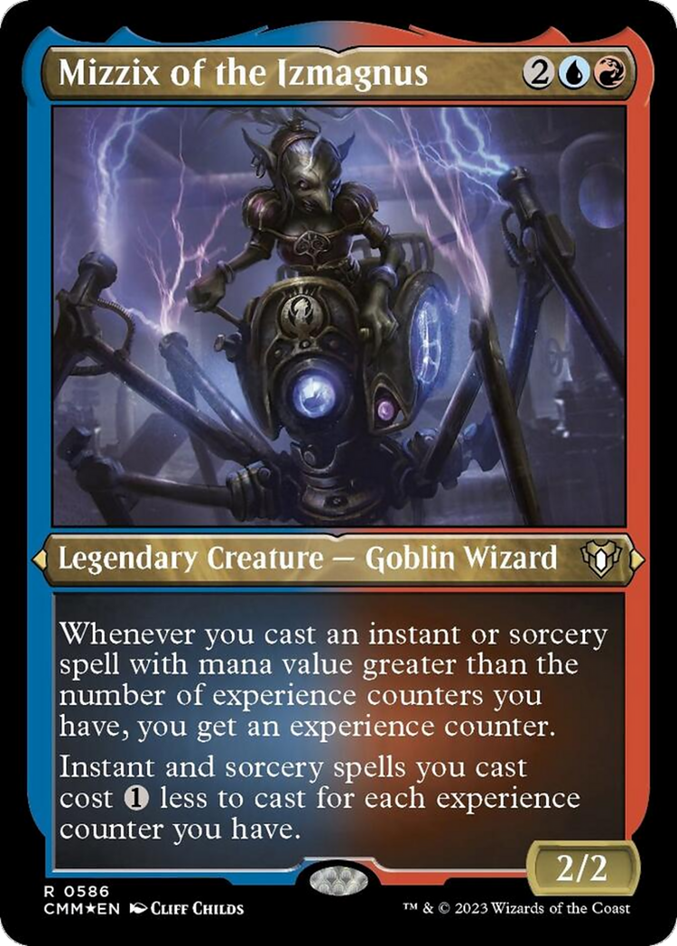 Mizzix of the Izmagnus (Foil Etched) [Commander Masters] | Exor Games Dartmouth
