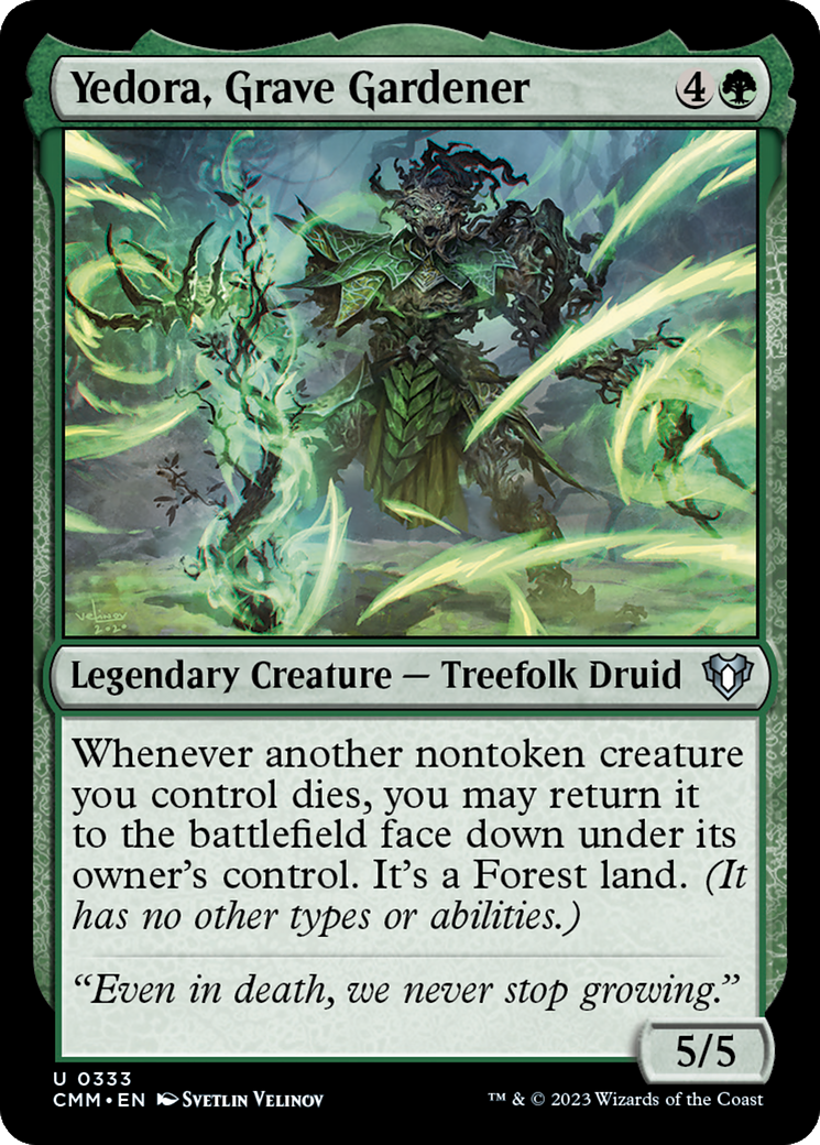 Yedora, Grave Gardener [Commander Masters] | Exor Games Dartmouth